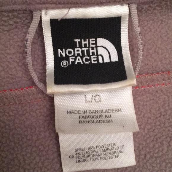 Bright orange/red north face jacket - Picture 2 of 5